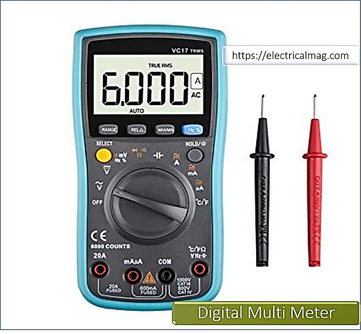 measuring current Ampere Meter