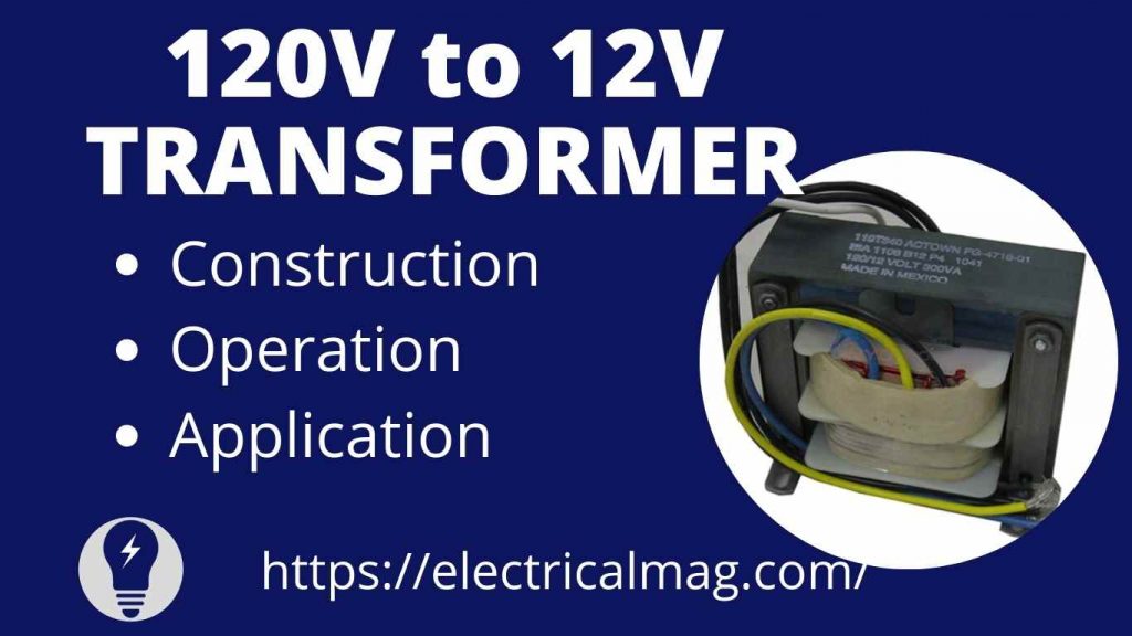 120V to 12V TRANSFORMER