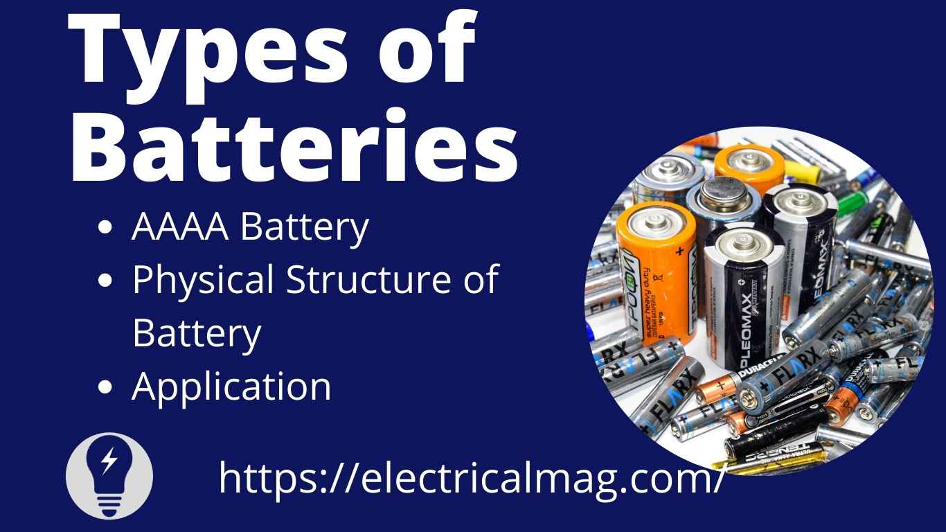 types of batteries essay