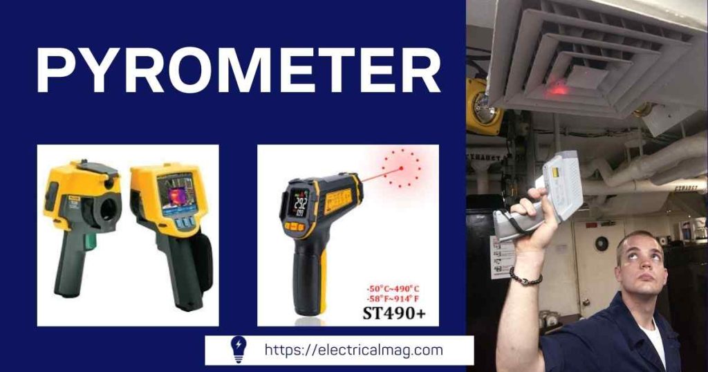 pyrometer used for high temperature measuring e