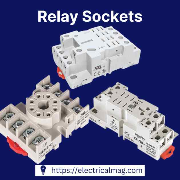 Relays socket mounting